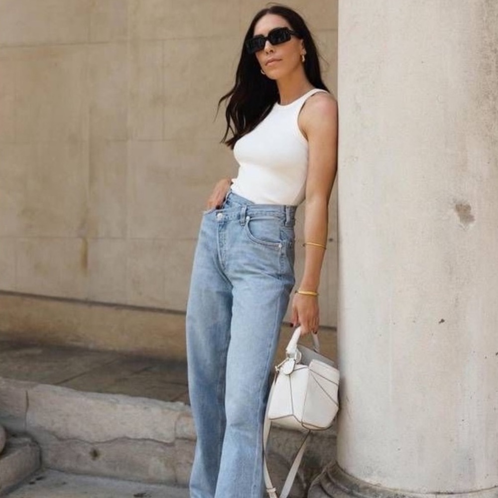 Agolde cross cross jeans